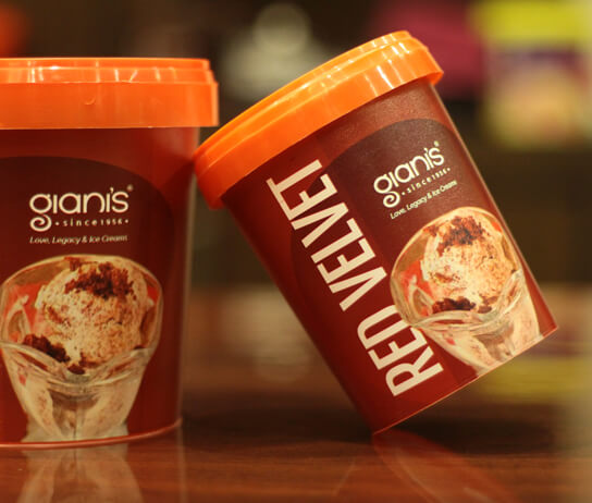 photography portfolio image giani's glass ice cream